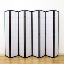 Shoji 8 Panel Rice Paper Room Divider